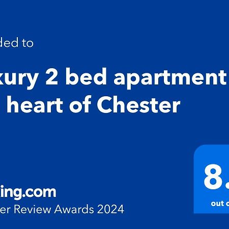 Luxury 2 Bed Apartment In The Heart Of Chester Exteriör bild